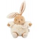 Peluche musicale patapouf lapin creme 17cm - avec boite kaloo intemporel-lilojouets-questembert-muzillac-morbihan