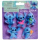 Pack 5 figurines stitch 5cm-lilojouets-questembert-muzillac-morbihan