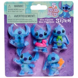 PACK 5 FIGURINES STITCH 5CM-LiloJouets-Questembert-Muzillac-Morbihan