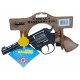Pistolet western cowboy 20cm a amorces 8 coups - plastique et metal-lilojouets-questembert-muzillac-morbihan