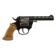Pistolet western cowboy 20cm a amorces 8 coups - plastique et metal-lilojouets-questembert-muzillac-morbihan