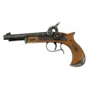 PISTOLET PIRATE 21CM A AMORCES 1 COUP - PLASTIQUE ET METAL