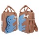 Sac a dos marron dino world-lilojouets-questembert-muzillac-morbihan