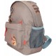 Sac a dos marron bleu dino world-lilojouets-questembert-muzillac-morbihan