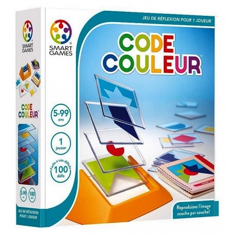 JEU CODE COULEUR - JEU DE REFLEXION 100 DEFIS-LiloJouets-Questembert-Muzillac-Morbihan