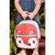 Sac a dos rouge indiens alice la renarde - lilliputiens-lilojouets-questembert-muzillac-morbihan