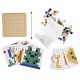 Coffret mosaiques symetrie et codage 4en1 - janod pedagogique-lilojouets-questembert-muzillac-morbihan