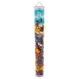 TUBE PLUS-PLUS PIRATE 100 PIECES - PP4268-LiloJouets-Questembert-Muzillac-Morbihan