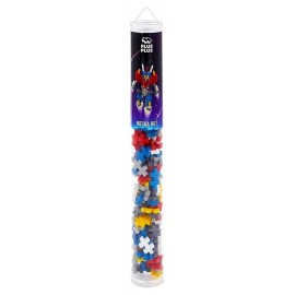 TUBE PLUS-PLUS ROBOT MECHA 100 PIECES - PP4270-LiloJouets-Questembert-Muzillac-Morbihan