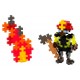 Tube plus-plus pompier 100 pieces - pp4294-lilojouets-questembert-muzillac-morbihan
