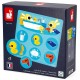 Jeu loto de la maison - 4 planches 15x15cm et 24 pions-lilojouets-questembert-muzillac-morbihan