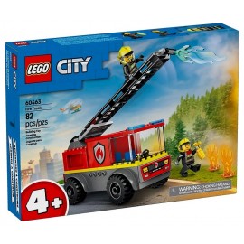 60463 CAMION DE POMPIERS AVEC ECHELLE - LEGO CITY-LiloJouets-Questembert-Muzillac-Morbihan