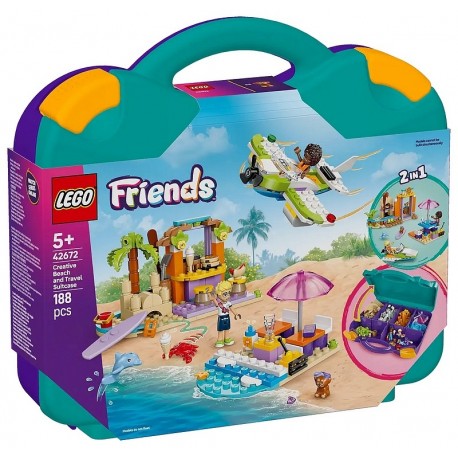 42672 VALISETTE CREATIVE DE PLAGE - LEGO FRIENDS-LiloJouets-Questembert-Muzillac-Morbihan