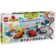 10445 voitures de course et pilotes - lego duplo-lilojouets-questembert-muzillac-morbihan