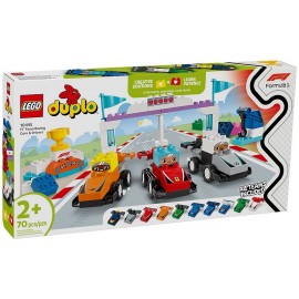 10445 VOITURES DE COURSE ET PILOTES - LEGO DUPLO-LiloJouets-Questembert-Muzillac-Morbihan