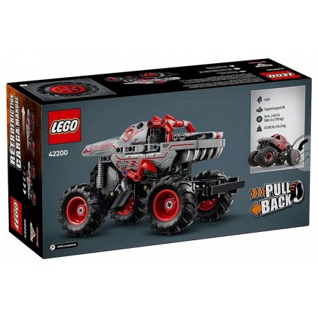 42200 VEHICULE MONSTER JAM THUNDERROARUS - LEGO TECHNIC-LiloJouets-Questembert-Muzillac-Morbihan