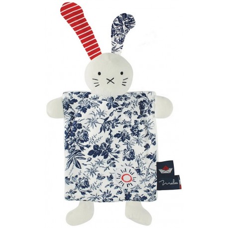 DOUDOU LAPIN 25CM L'ILE AUX FLEURS TRISKEL -LiloJouets-Questembert-Muzillac-Morbihan