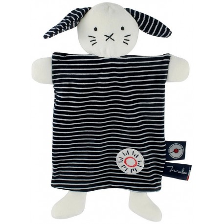DOUDOU CHIEN 30CM MARINIERE ILE D'IROISE TRISKEL - MAÏLOU - Fabrication france-LiloJouets-Questembert-Muzillac-Morbihan
