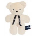 PELUCHE OURS DORLOTIN PAIN D'EPICE IVOIRE 20CM - Fabrication française