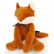 Peluche renard meloe fauve 37cm - fabrication française-lilojouets-questembert-muzillac-morbihan