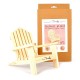 Mini chaise jardinier fauteuil pliant en bois - 16x20x18cm pour nounours poupees-lilojouets-questembert-muzillac-morbihan