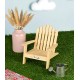 Mini chaise jardinier fauteuil pliant en bois - 16x20x18cm pour nounours poupees-lilojouets-questembert-muzillac-morbihan