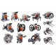 Coffret atelier energie solaire - 14 modeles 180 pieces - buki-lilojouets-questembert-muzillac-morbihan