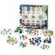 Coffret 163 billes - phosphorescentes 10 styles 4 tailles-lilojouets-questembert-muzillac-morbihan