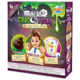 COFFRET CREATIF CRADO-YUCKY - MINI-LAB 6 ACTIVITES - BUKI-LiloJouets-Questembert-Muzillac-Morbihan
