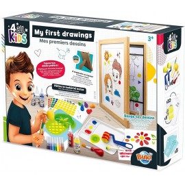 COFFRET MES PREMIERS DESSINS - AVEC CADRE A SUSPENDRE OU A POSER - 4ALL KIDS-LiloJouets-Questembert-Muzillac-Morbihan