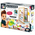 COFFRET MES PREMIERS DESSINS - AVEC CADRE A SUSPENDRE OU A POSER - 4ALL KIDS