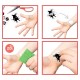 Pochette 75 tatouages colores lavables manga et kawaii - be teens buki-lilojouets-questembert-muzillac-morbihan