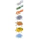 Recharge stylos animaux a creer - 3 crayons dont marqueur jaune - 4all kids buki-lilojouets-questembert-muzillac-morbihan