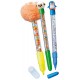 Recharge stylos animaux a creer - 3 crayons dont marqueur jaune - 4all kids buki-lilojouets-questembert-muzillac-morbihan