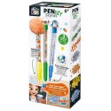 RECHARGE STYLOS ANIMAUX A CREER - 3 CRAYONS DONT MARQUEUR JAUNE - 4ALL KIDS BUKI