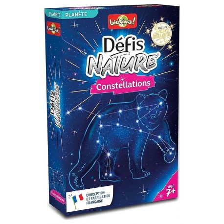 DEFIS NATURE CONSTELLATIONS - 36 CARTES - BIOVIVA-LiloJouets-Questembert-Muzillac-Morbihan