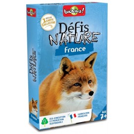 DEFIS NATURE ANIMAUX DE FRANCE - 36 CARTES - BIOVIVA-LiloJouets-Questembert-Muzillac-Morbihan