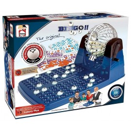 JEU DE BINGO LOTO - LOTERIE AUTOMATIQUE AVEC MACHINE 90 BALLES CARTES ET PIONS-LiloJouets-Questembert-Muzillac-Morbihan
