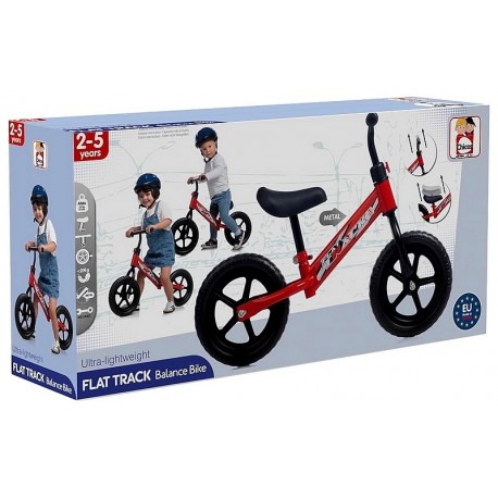DRAISIENNE ROUGE METAL - FLAT TRACK BALANCE BIKE 28KG MAX - CHICOS-LiloJouets-Questembert-Muzillac-Morbihan
