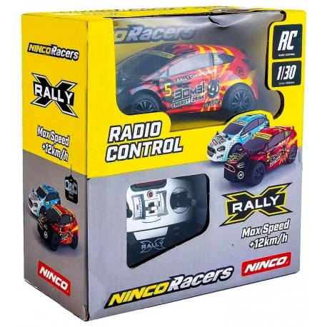 VOITURE RALLY RADIOCOM. 14CM 2.4GHZ - NINCORACERS-LiloJouets-Questembert-Muzillac-Morbihan