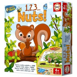 JEU 1,2,3 NUTS - OBSERVE COMPTE RECOLTE - EDUCA THINK-LiloJouets-Questembert-Muzillac-Morbihan