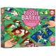 Puzzles battle junior contes 16x9 pieces - 16 cartes d'images - educa-lilojouets-questembert-muzillac-morbihan