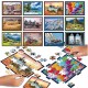 Puzzles battle voyages 12x42 pieces - 12 cartes d'images - educa-lilojouets-questembert-muzillac-morbihan