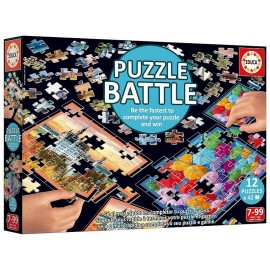 PUZZLES BATTLE VOYAGES 12X42 PIECES - 12 CARTES D'IMAGES - EDUCA-LiloJouets-Questembert-Muzillac-Morbihan PUZZLES BATTLE VOYAGES 12X42 PIECES - 12 CARTES D'IMAGES - EDUCA-LiloJouets-Questembert-Muzillac-Morbihan