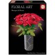 Coffret floral art roses 40cm a assembler - papier carton plastique - educa-lilojouets-questembert-muzillac-morbihan