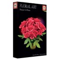 COFFRET FLORAL ART ROSES 40CM A ASSEMBLER - PAPIER CARTON PLASTIQUE - EDUCA
