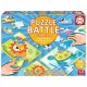 Puzzles battle junior animaux 16x9 pieces - 16 cartes d'images - educa-lilojouets-questembert-muzillac-morbihan