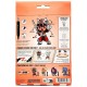 Kit figurine a colorier samurai 15cm bois - avec 4 marqueurs - manga chibis-lilojouets-questembert-muzillac-morbihan