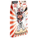 KIT FIGURINE A COLORIER SAMURAI 15CM BOIS - AVEC 4 MARQUEURS - MANGA CHIBIS
