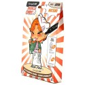 KIT FIGURINE A COLORIER MATSURI 15CM BOIS - AVEC 4 MARQUEURS - MANGA CHIBIS